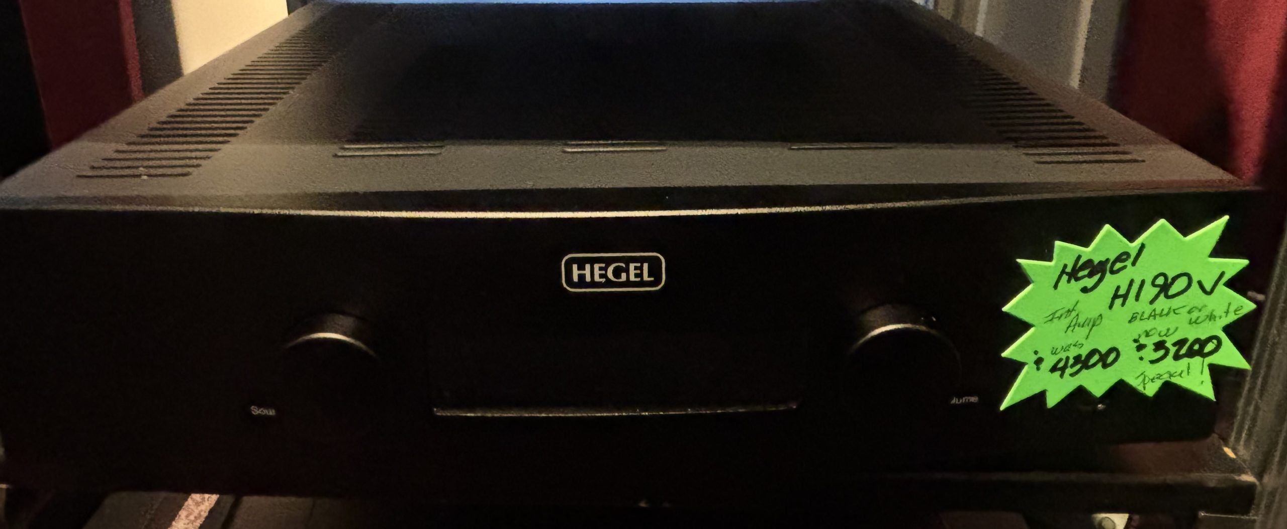 Hegel H190v Integrated Amp