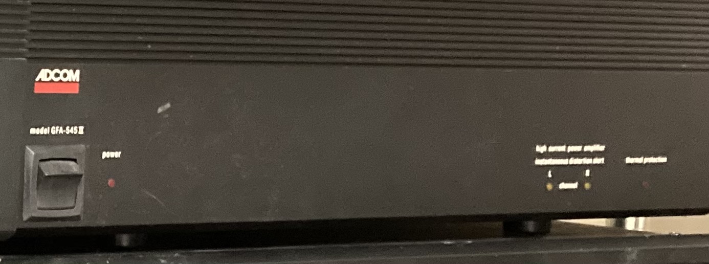 Adcom GFA545II Power Amp